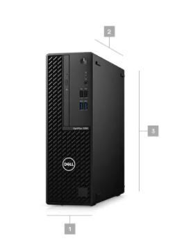 DELL N017O3080SFF OptiPlex 3080 SFF, Ci5-10500, 8GB, 256GB SSD, Win 10 pro