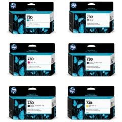 HP P2V73A No 730 Foto Siyah Designjet Kartuş 300Ml