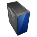 SHARKOON Belirgin Şekiller, Etkileyici Renkler Midi Tower Kasa AM5-WINDOW-BLUE
