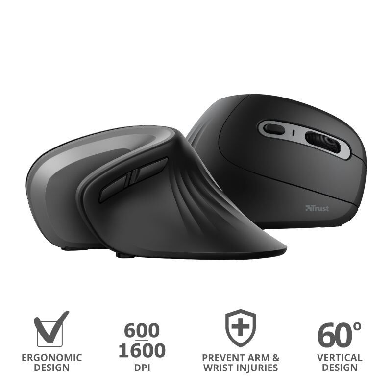TRUST 23507 VERRO Kablosuz Ergonomik Fare