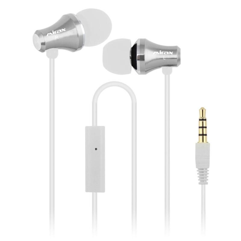 MIRAX SSE-3150-B Extra Bass Mikrofonlu Beyaz Kulaklık