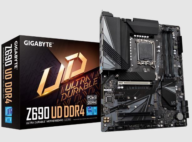 GIGABYTE Z690-UD-DDR4 Z690 UD MAB DDR4 5333mHz