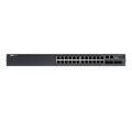DELL DNN3024EF-ON Dell EMC N3024EF-ON Switch, 24x 1GbF, 2x SFP+ 10GbE, 2x GbE combo ports,