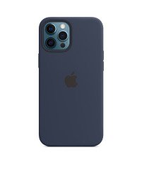 iPhone 12 Pro Max Silikon Kılıf Koyu Lacivert