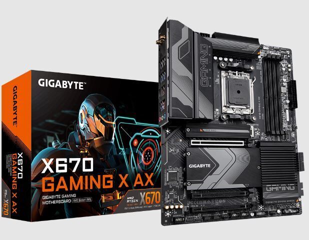 GIGABYTE X670-GAMING-X-AX AMD X670 AX AM5 DDR4 5200 MHz GAMING X ANAKART