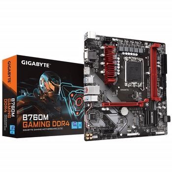 GIGABYTE B760M-GAM-DDR4 B660 GAMING LGA1700 DDR4 4400MHZ HDMI ANAKART - (GIGABYTE TÜRKİYE GARANTİLİ)