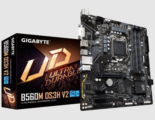 GIGABYTE B560M-DS3H-V2 MAB INTEL B560M DS3H V2 DDR4 4600MHZ HDMI Anakart