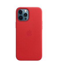 iPhone 12 Pro Max Deri Kılıf Kırmızı