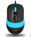 A4 TECH FM10-MAVI FM10 Kablolu USB Optik 1600DPI Siyah Mavi Mouse