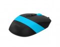 A4 TECH FM10-MAVI FM10 Kablolu USB Optik 1600DPI Siyah Mavi Mouse