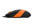 A4 TECH FM10-TURUNCU FM10 Kablolu USB Optik 1600DPI Siyah Turuncu Mouse