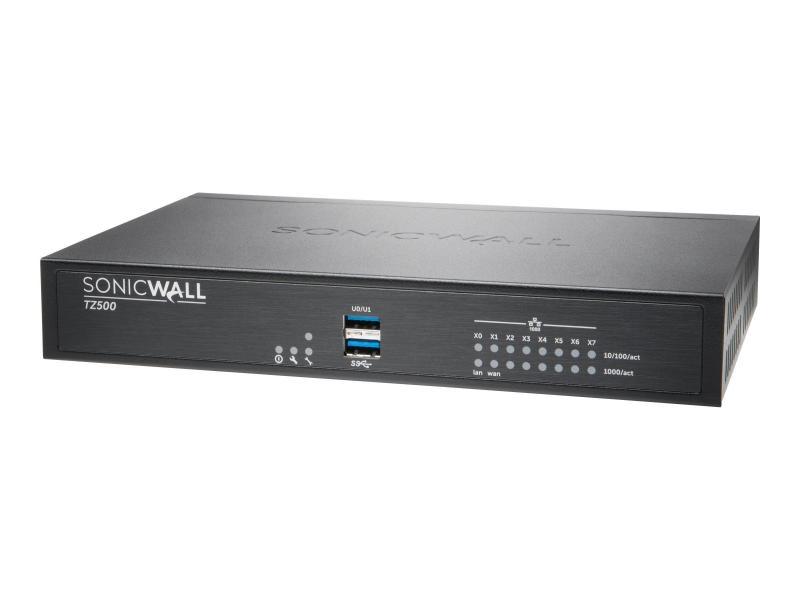 SONICWALL 01-SSC-1738 TZ500 SECURE UPGRADE PLUS - ADVANCED EDITION 2YR