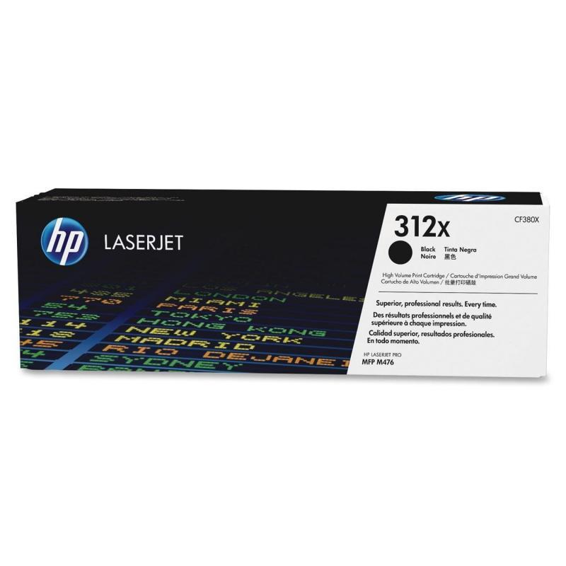 HP CF380X No 312X Yüksek Kapasite Siyah 4400 Sayfa Lazer Toner