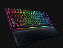 RAZER RZ03-03940300-R3M1 Huntsman V2 Tenkeyless - Clicky Optik Anahtar - ABD - Siyah Klavye