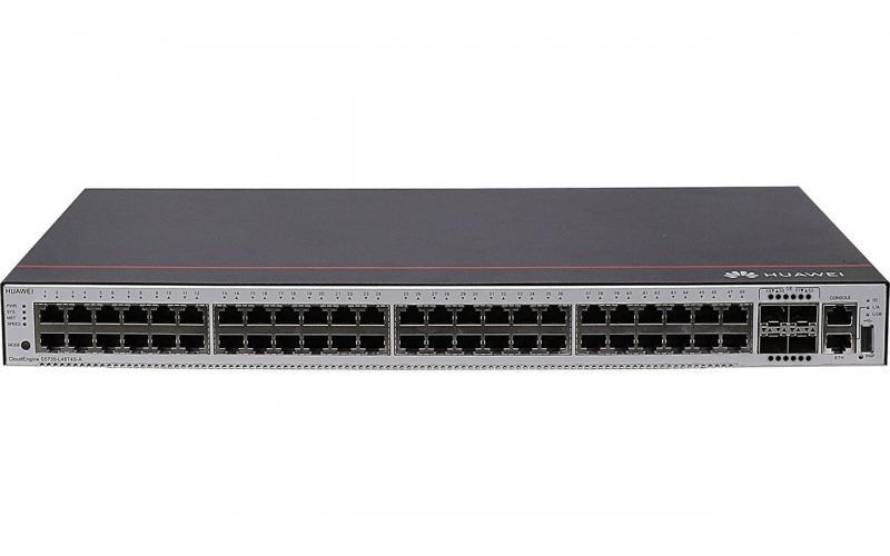 HUAWEI S5735-L48T4S-A (48*10/100/1000BASE-T ports, 4*GE SFP ports, AC power)