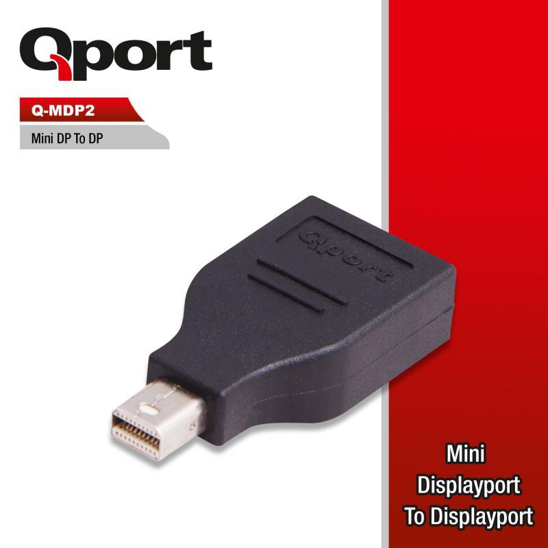 QPORT Display Port To Mini Display Port Çevirici Q-MDP2