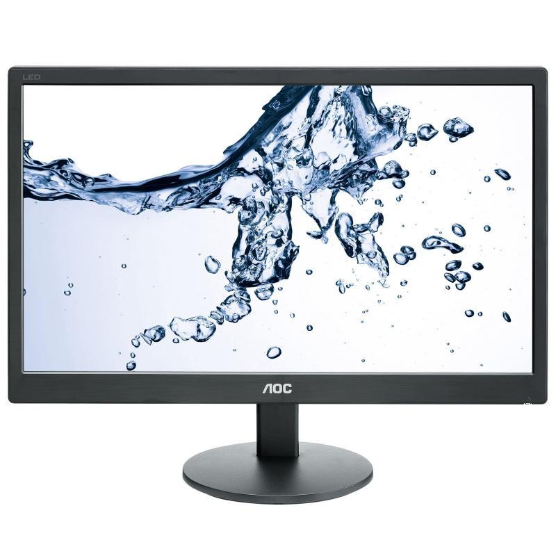 AOC E970SWN 18.5'' 1366x768 5ms 60Hz VGA Parlak Siyah LED Monitör