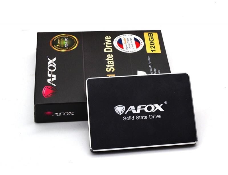 AFOX SD250-120GN 120GB SATA 3.0 550-470MB/S 7mm 2.5'' Flash SSD