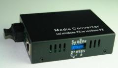 BEEK 10/100BaseTX-100FX Media/Rate Converter, SM, SC, 20km BN-FS-SC-SM20