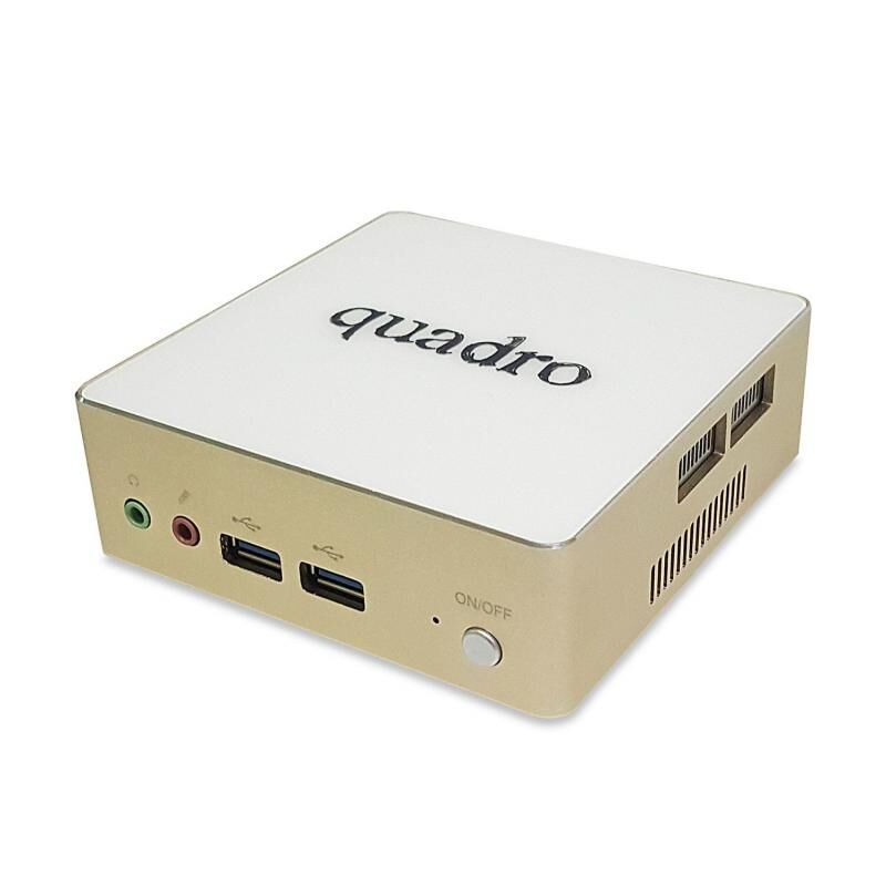QUADRO Intel i5-4210Y 1.90GHz 8GB 240GB SSD Free DOS Mini PC FORTE-F42