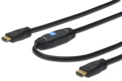 ASSMANN AK-330118-100-S 10mt 4K Altın HDMI Kablosu