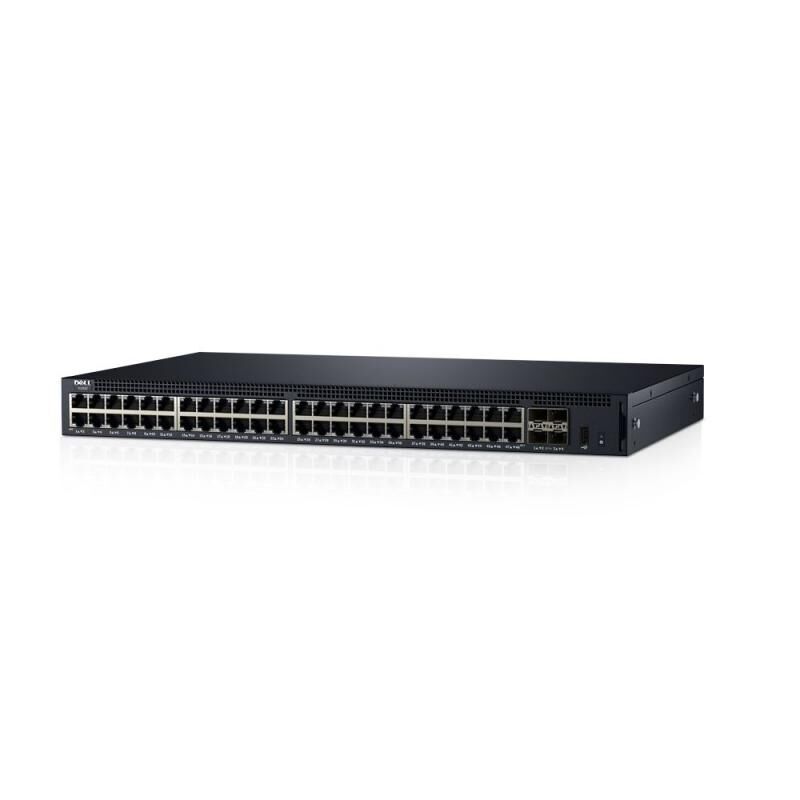 DELL Dell Networking X1052 Smart Web Managed Switch, 48x 1GbE and 4x 10GbE DNX1052-3PNBD