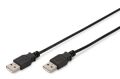ASSMANN 1.8m USB2.0 Tip A M/M USB2.0 Bağlantı Kablosu AK-300101-018-S