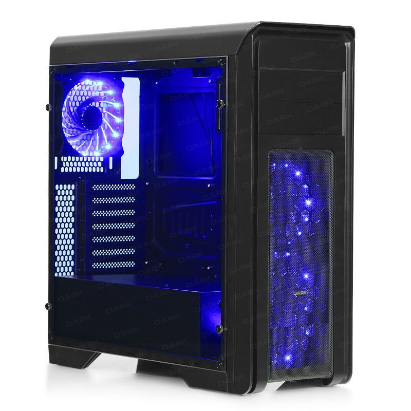 DARK N10 PRO USB 3.0, 3x12cm Fan,Fan Kontrolcülü, Temperli Yan Cam ATX KASA DKCHN10PRO