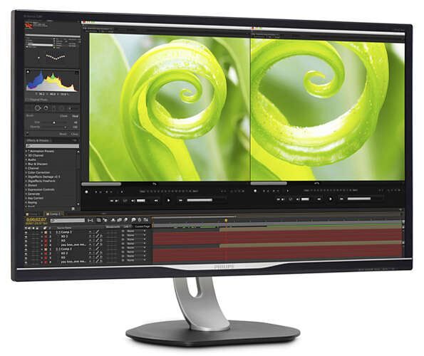 PHILIPS 328P6VJEB-00 31,5''3840x2160,4ms,60Hz,3Wx2,VGA-DVI,DP,HDMI-MHL,Usb Port Led Monitör