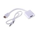 QPORT HDMI To VGA Ses Girişli Çevirici Converter Q-HD-VGJ