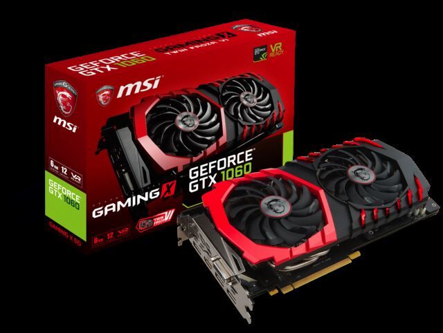 MSI GTX1060 6GB 192B GDDR5 DVI/HDMI/DP Nvidia Gaming Ekran Kartı