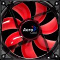 AEROCOOL 14cm Lightning Kırmızı LED Kasa Fanı AE-CFLG140RD