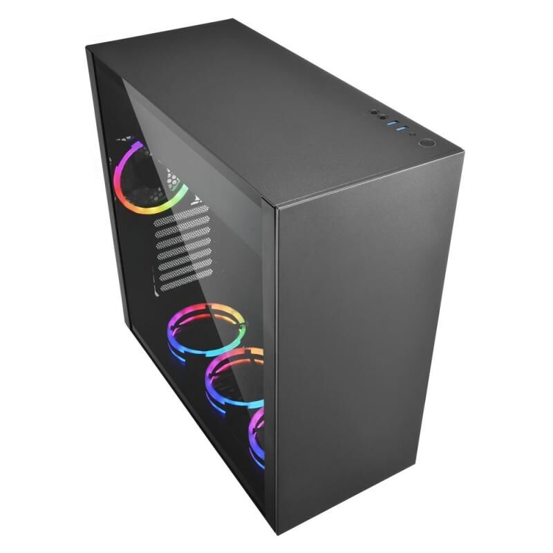 SHARKOON PURE-STEEL-RGB Belirgin Şık ve Kaliteli Midi Tower Kasa