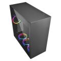 SHARKOON PURE-STEEL-RGB Belirgin Şık ve Kaliteli Midi Tower Kasa