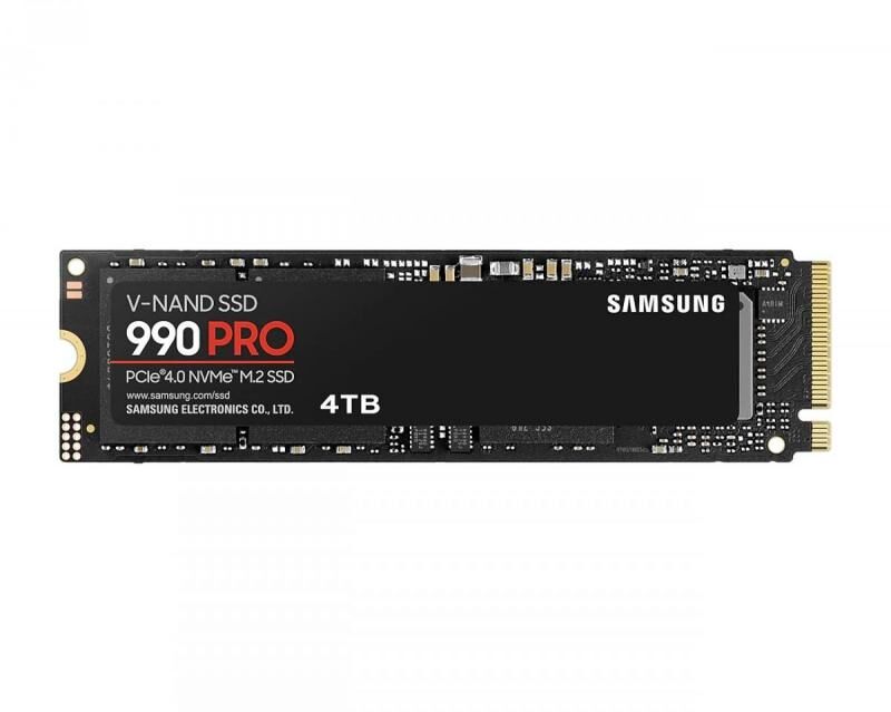 SAMSUNG MZ-V9P4T0BW 4TB 990 PRO PCI-4.0 7450-6900MB/s M2 SSD