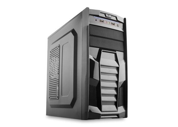 EVEREST 250W Powerlı Penceresiz Midi Tower Siyah Kasa 277A