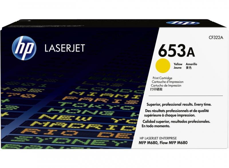 HP CF322A No 653A Sarı 16500 Sayfa Lazer Toner