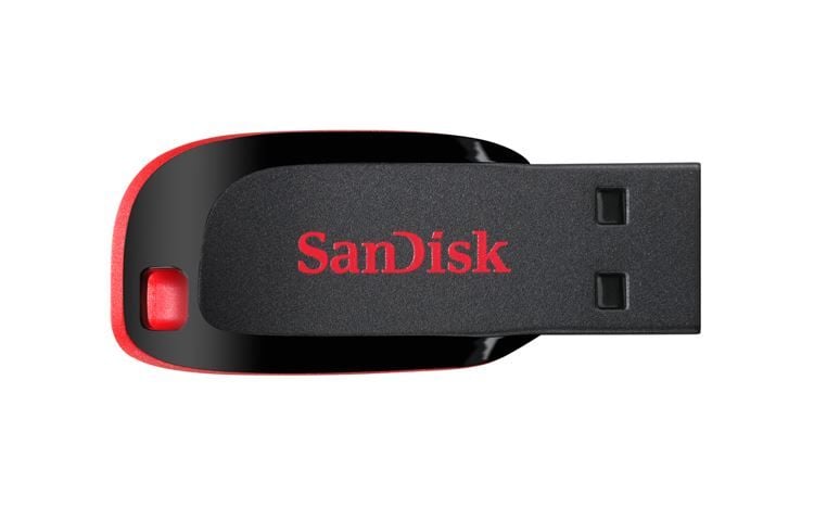 SANDISK SDCZ50-128G-B35 128GB Cruzer Blade 2.0 Siyah USB Bellek