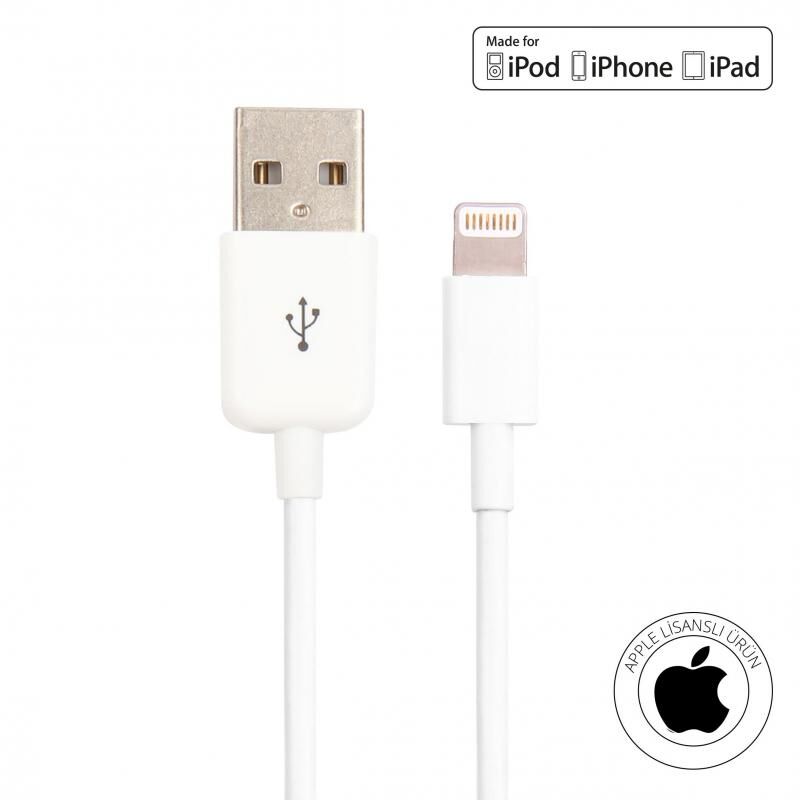 MIRAX SDE-5100 1m USB Apple Data ve Şarj Kablosu