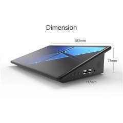 Technopc Q116 Magic Touch Intel Celeron N3450 4GB 64 GB eMMC WIN10Pro Mini PC