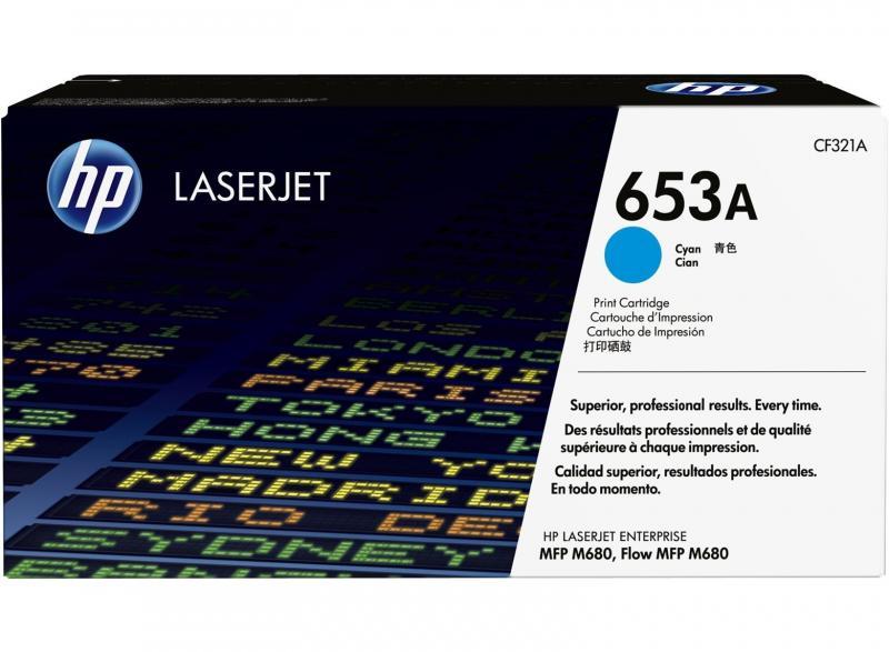 HP CF321A No 653A Mavi 16500 Sayfa Lazer Toner