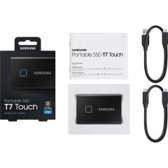 SAMSUNG MU-PC1T0KWW 1TB T7 Touch USB 3.2 Flash SSD Black