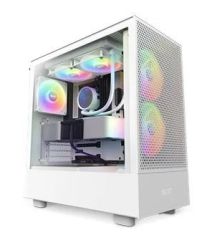 NZXT CC-H51FW-R1 H5 Flow RGB Beyaz ATX Mid Tower Kasa