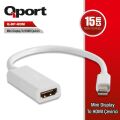 QPORT Mini Display Port To HDMI Çevirici Q-DP-HDM