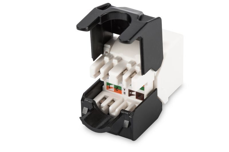 CAT6A Keystone Jack 500MHz Konnektör