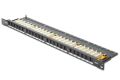 DIGITUS Cat6 19'' 24Port UTP 8P8C LSA 0.5U Patch Panel DN-91624U-SL-SH