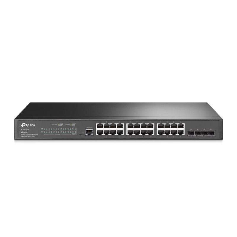 TP-LINK TL-SG3428 24 PorT 10/100/1000 4 Gigabit 4 1