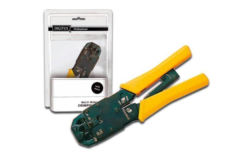 DIGITUS DN-94004 RJ-45/RJ-12/RJ-11 Dec Sıkma Pensesi