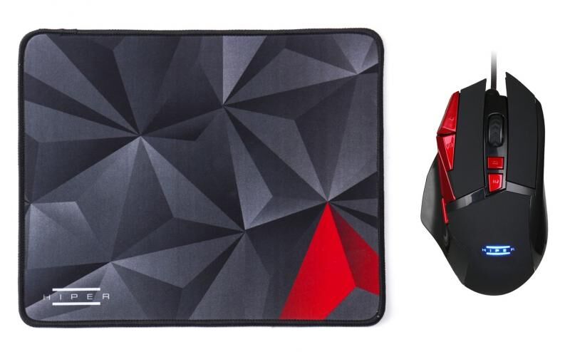 HIPER HELLBREAKERX10 Kablolu USB Programlanabilir 3200DPI Gaming Mouse,MousePad