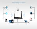 EVEREST 1200Mbps Dual Band Gigabit Repeater,AP,Kablosuz Router EWR-527A2